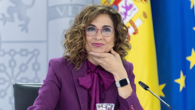 La vicepresidenta del Gobierno, María Jesús Montero.