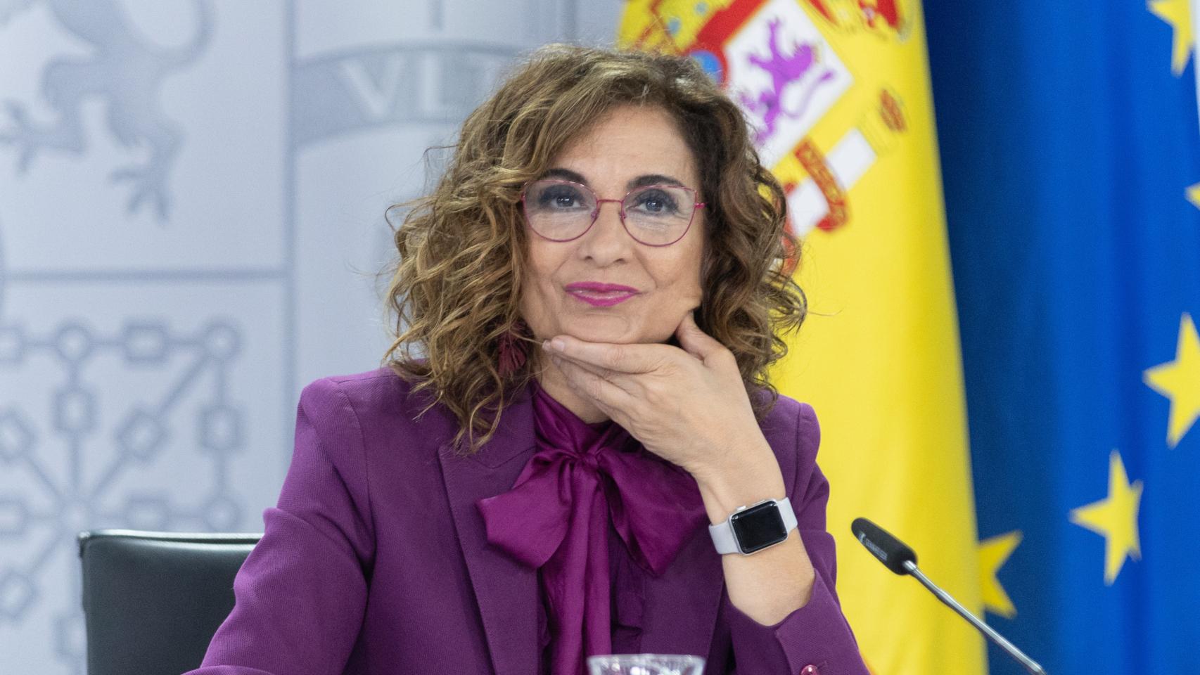 La vicepresidenta del Gobierno, María Jesús Montero.