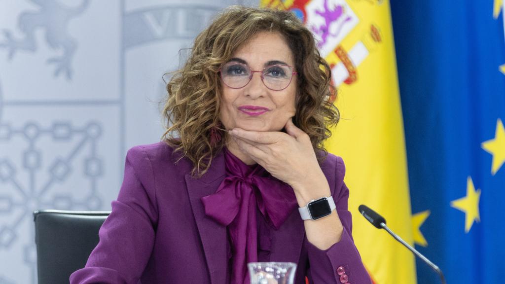 La vicepresidenta del Gobierno, María Jesús Montero.