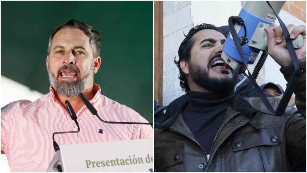 Santiago Abascal y 'Alvise' Pérez