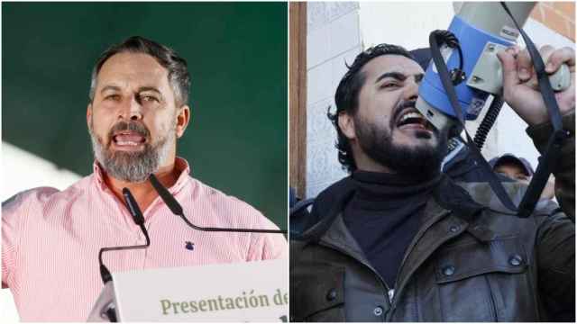 Santiago Abascal y 'Alvise' Pérez