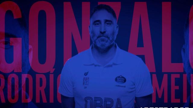 Gonzalo Rodríguez, entrenador del Obradoiro.