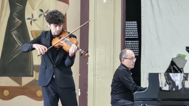 El violinista Miquel Muñiz.
