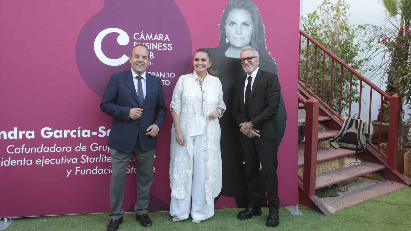 Carlos Baño, Sandra García-Sanjuán y Jesús Navarro.