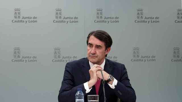 El consejero de Medio Ambiente, Vivienda y Ordenación del Territorio, Juan Carlos Suárez-Quiñones