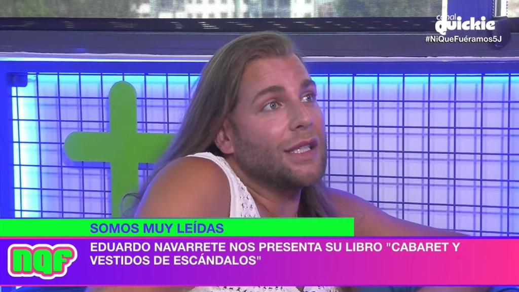 Eduardo Navarrete en 'Ni que fuéramos'.