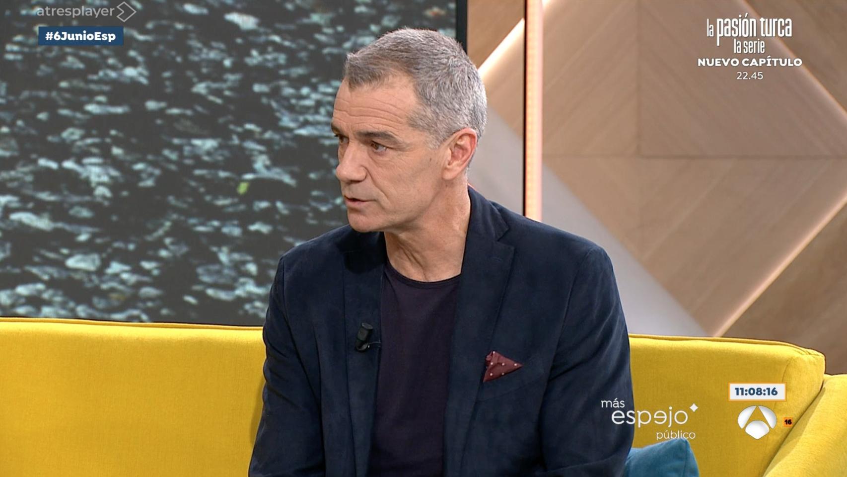 Toni Cantó en 'Espejo Público'.