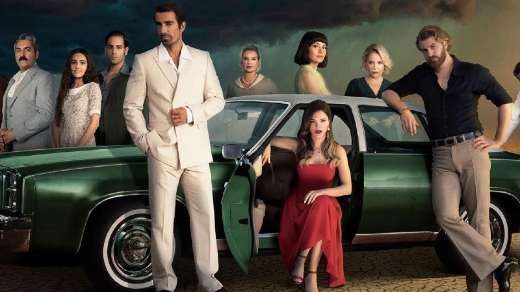 Reparto de 'Tierra amarga'.