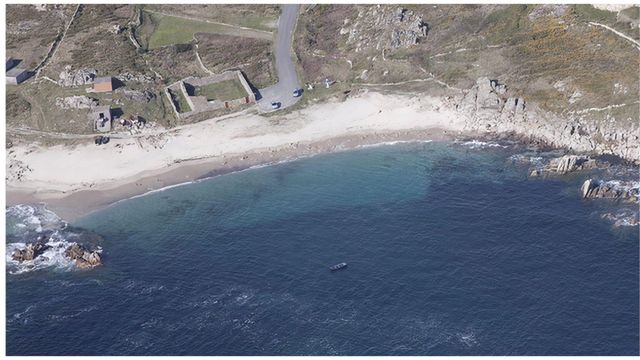 Playa de A Insuela, en Carnota.