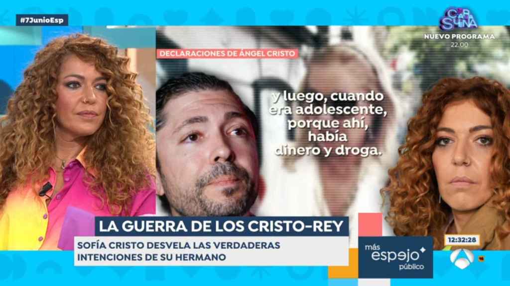 Sofía Cristo, colaboradora de 'Espejo Público'