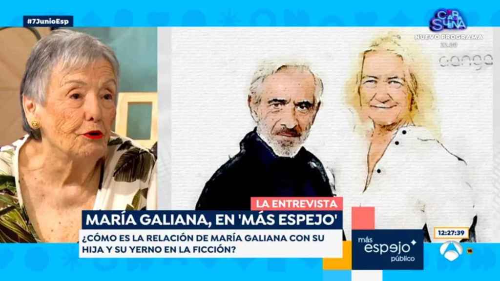 María Galiana en 'Espejo Público'.
