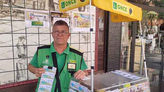 Antonio Atencia, vendedor de la ONCE que ha repartido 245.000 euros en Benalmádena