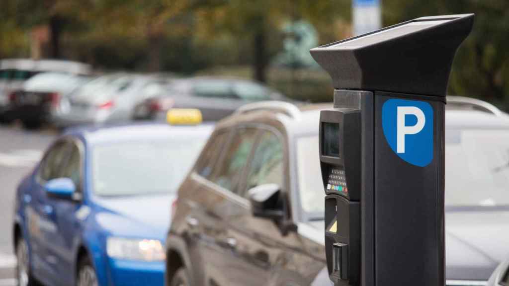 Imagen de archivo de un parkímetro.