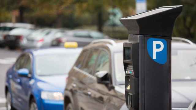 Imagen de archivo de un parkímetro.