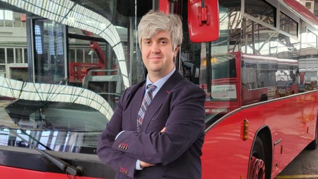 Ignacio Prada, director de la Compañía de Tranvías.