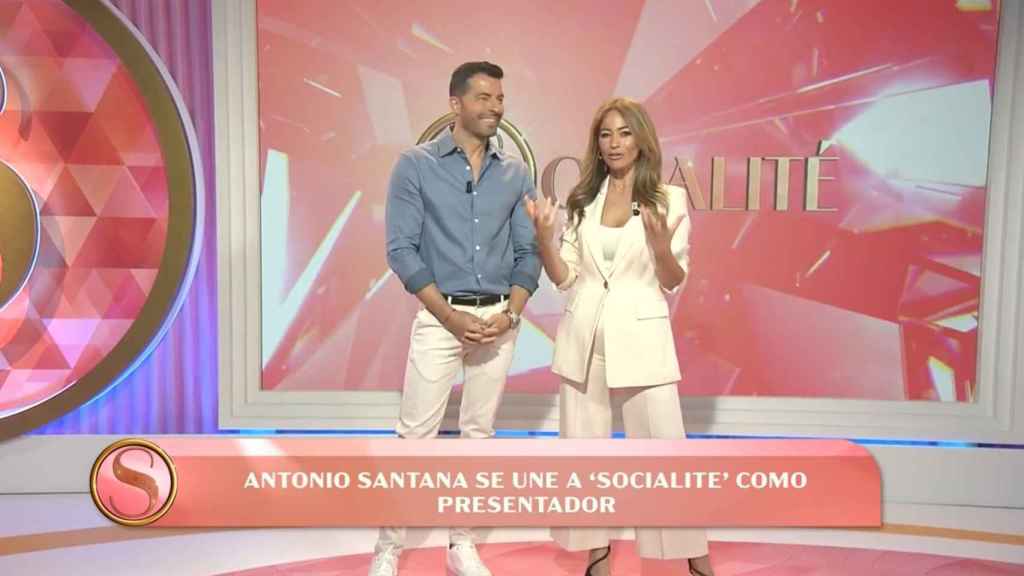 Antonio Santana y María Verdoy en 'Socialité'.