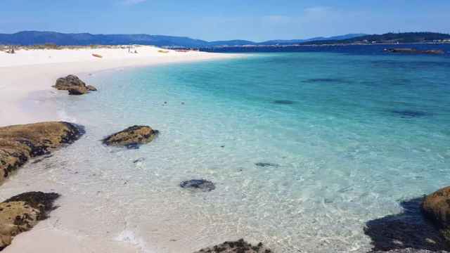 Islote Areoso, en la Illa de Arousa (Pontevedra) .