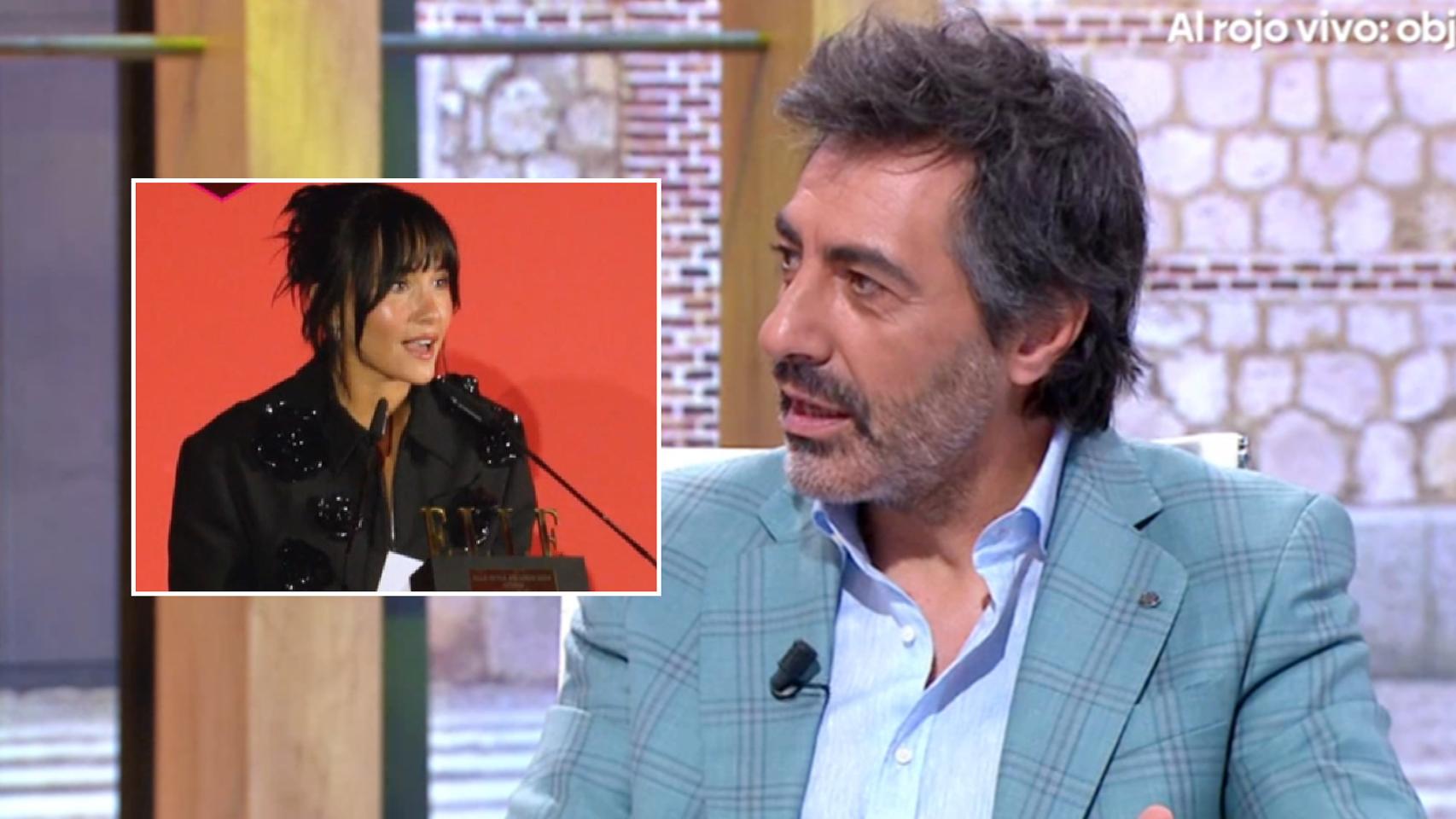 Juan del Val, colaborador de 'La Roca', y Aitana