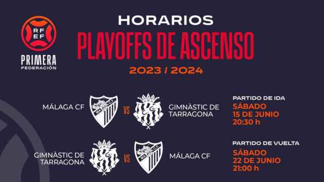 Horarios de los 'playoffs'.