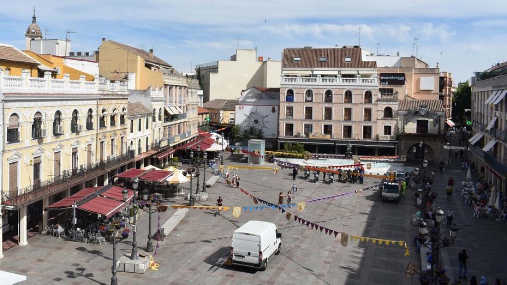 La Plaza Mayor de Ciudad Real.