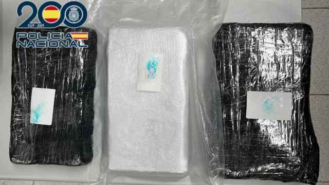 La cocaína intervenida en la operación.