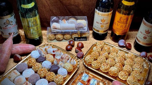 Algunos de los productos de la pastelería.
