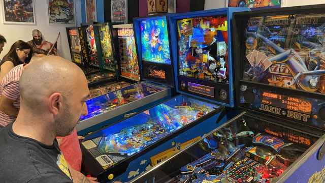 El 'salón arcade' de Alcorcón.