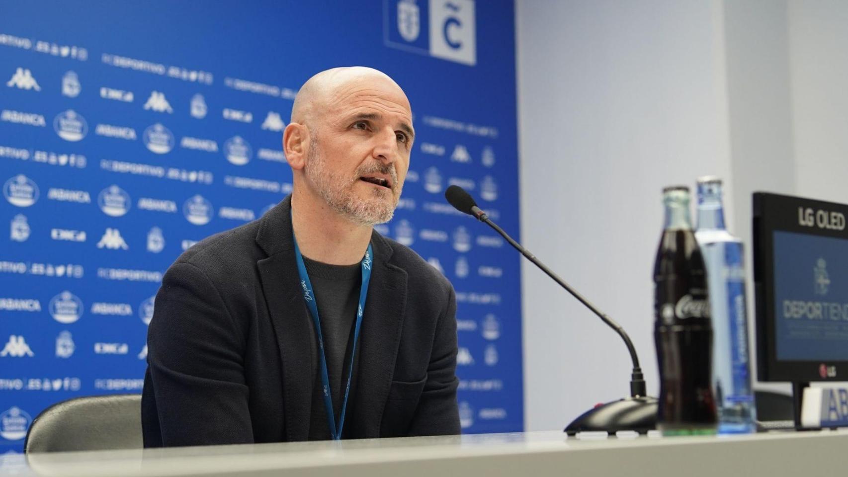 Fernando Soriano, director deportivo del Deportivo.