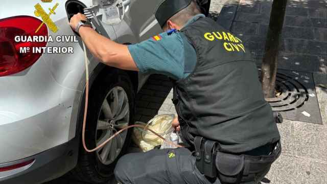 Control de la Guardia Civil.