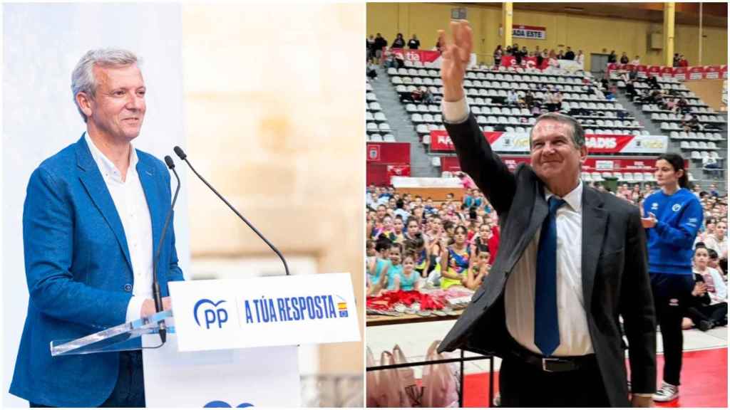 Alfonso Rueda y Abel Caballero