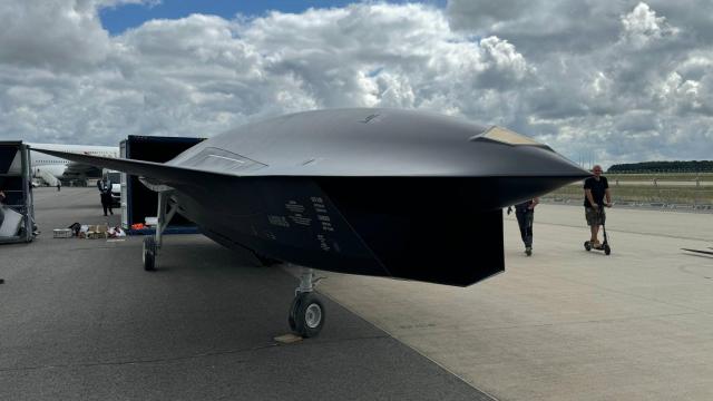 Concepto expuesto en Berlín del WIngman de Airbus