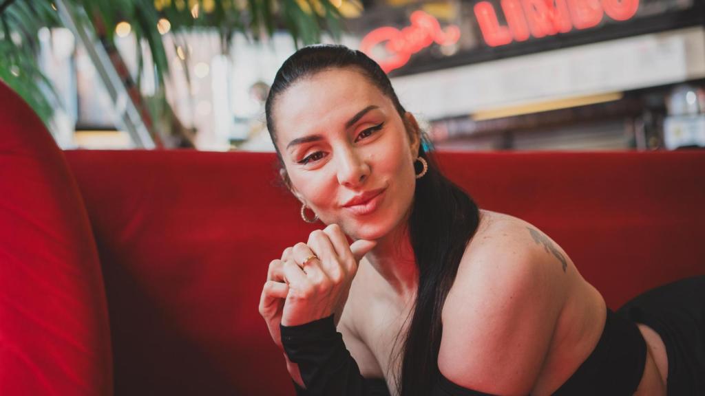 La Mala Rodríguez en un hotel de Madrid.