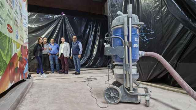 Marcos Iglesias visita las obras del Mercado de Abastos de Ciudad Rodrigo