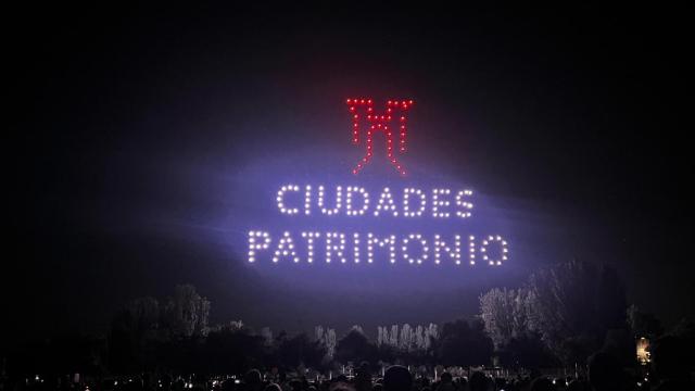 El cielo de Salamanca se llena de magia con un innovador espectáculo de drones