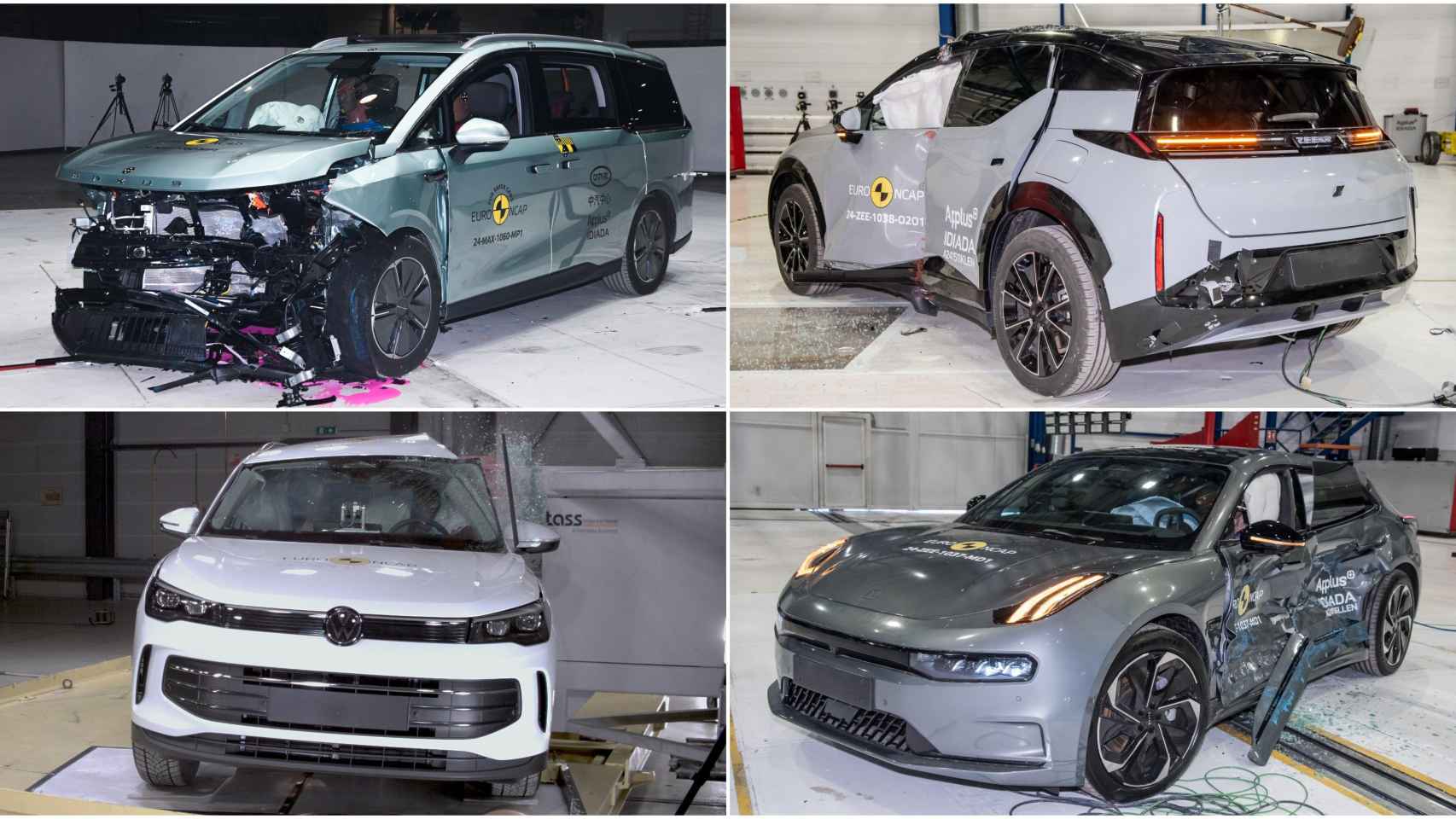 Coches Euro NCAP.