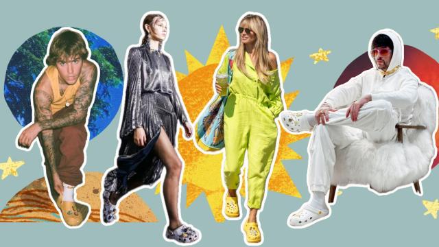 Los zuecos crocs siguen siendo una opción veraniega entre las tendencias del calzado.