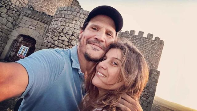 Sergio Peris-Mencheta y Marta Solaz en una imagen compartida en redes.