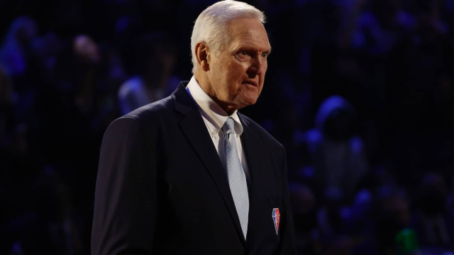 Jerry West, en una imagen reciente
