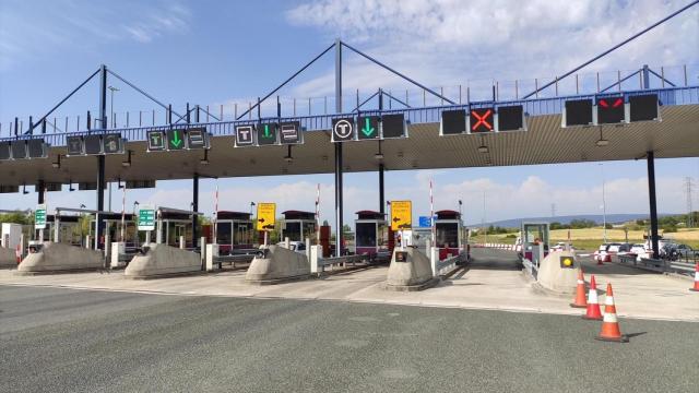 Peaje de Etxebarri-Ibiña en el País Vasco.
