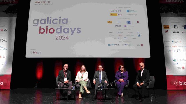 Una de las mesas redondas de los Galicia Biodays en Vigo.