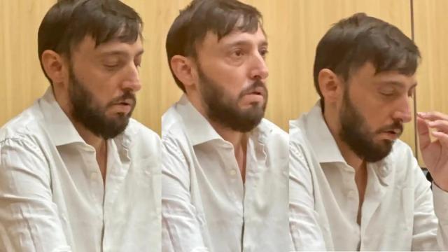 Alberto durante la primera sesión del juicio que se celebró en Valencia.