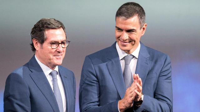 Antonio Garamendi y Pedro Sánchez.