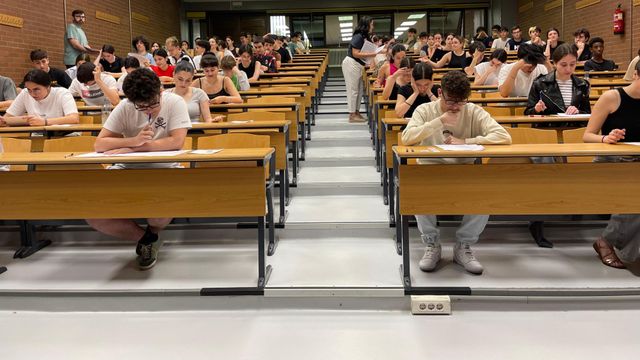Selectividad 2024 en la Universidade de Vigo.