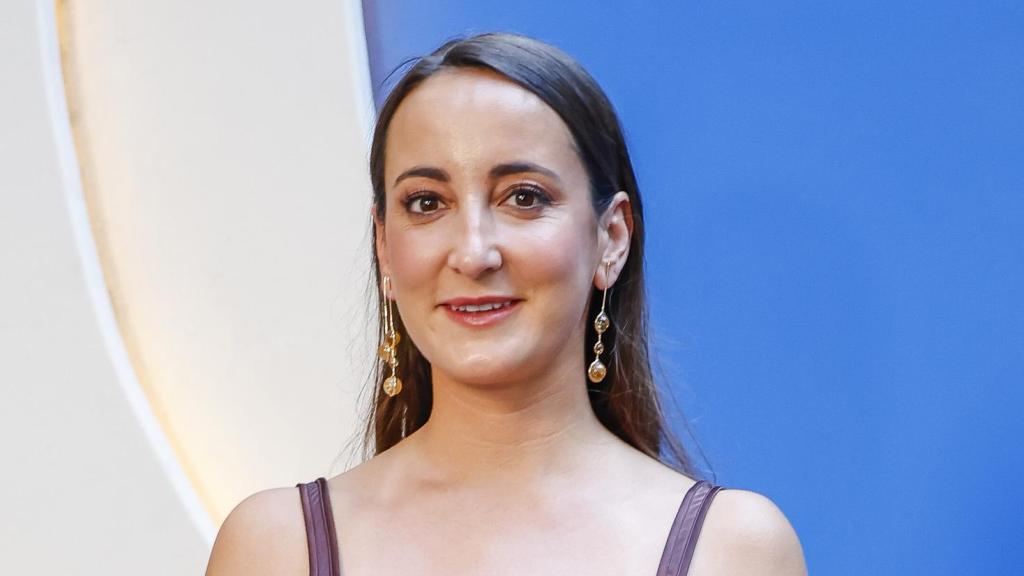 Lucía Pombo en la inauguración de la Casa Atlántica de Mar de Frades.