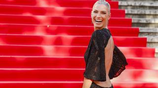 Laura Sánchez en la primera edición de los premios Academia de la moda.