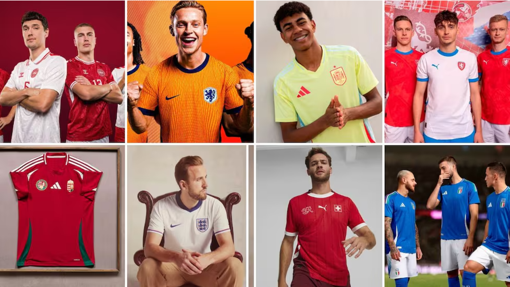 Equipaciones Eurocopa