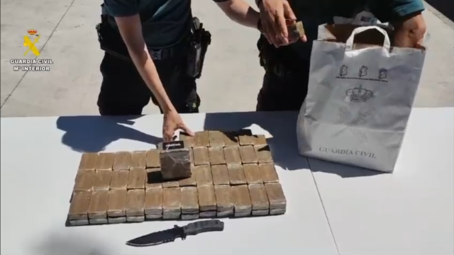 Detienen a un hombre con 10 kilos de hachís en Seseña (Toledo)