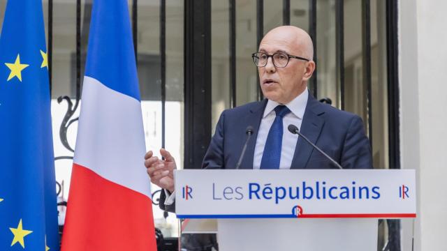 Eric Ciotti, líder de Los Republicanos