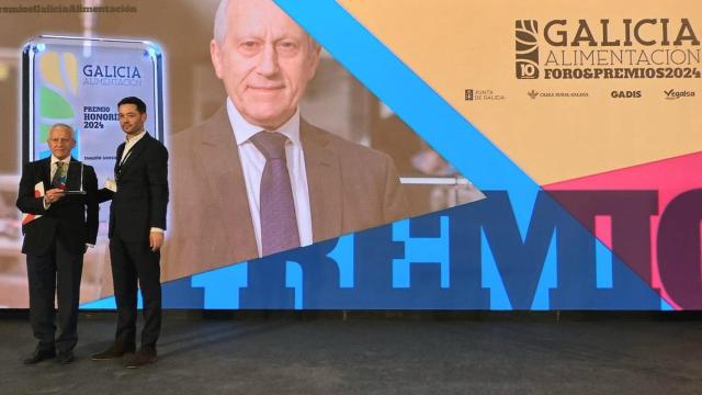 El exdirector de Vegalsa-Eroski, Joaquín González, Premio Honorífico Galicia Alimentación 2024