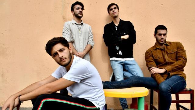 Antonio, Dani, Pepe y 'Jota', integrantes de Arde Bogotá, en una imagen previa al Big Up! celebrado en Murcia en 2019.